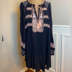 Free People Wind Willow Boho style dress, size M